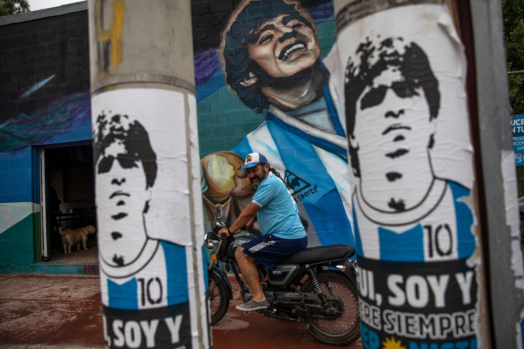 APTOPIX Argentina Maradona